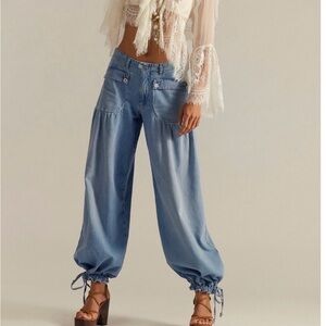 Free People Balloon Jeans